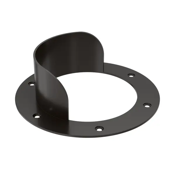 Anti-glare shroud for Inground Light