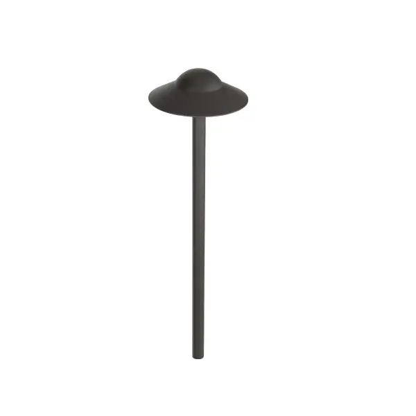 Simple and effective landscape lighting. The Canopy LED Path Light features a low-profile form factor that mounts directly into the ground and illuminates downward into the surrounding area. Die-casted from aluminum and available in a variety of finishes to complete the look that best suits your needs. The Canopy connects to a 12V landscaping electrical system. Transformer is necessary but not included. Collection: Canopy Sub-Brand: Landscape Finish: Bronze on Brass Notes: Canopy LED 12V Area Light 3000K In Bronzed Brass Width: 6.00" Height: 21.84" Length: 6.00" Weight: 3.09 lb Extension from Wall: 6.00" Bulbs Included Number of Bulbs: 1 Maximum Wattage: 6.50 W Bulb Type: Module Light Source: LED Delivered Lumens: 225.00 lm Color Temperature: 3000 K CRI: 90 Dimmable Rated Average Life: 60000 Voltage: 9.00 V Material: Solid die-cast brass Country of Origin: Thailand Safety Listing: UL, cUL LED Manufacturer Warranty: 10 Year