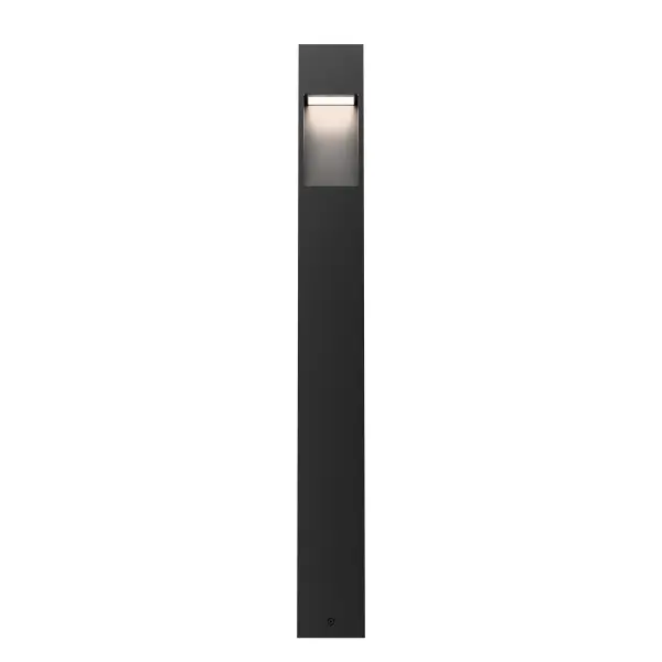 The Standup path light delivers a slim column of warm illumination to enhance your outdoor landscape. Now offered with a 5-CCT selectable option and a contemporary, glare-free design. Integrated LEDs ensure long-lasting, energy-efficient, and maintenance-free performance. Collection: Standup Finish: Black on Aluminum Width: 3.00" Height: 3.00" Length: 27.00" Weight: 0.02 lb Extension from Wall: 27.00" Bulbs Included Number of Bulbs: 12 Maximum Wattage: 0.55 W Bulb Type: Module Light Source: LED Delivered Lumens: 105.00 lm Color Temperature: 2700 K CRI: 90 Dimmable Beam Spread: 40.00° Rated Average Life: 50000 Voltage: 9.00 V Material: Die-cast aluminum Country of Origin: China Safety Listing: UL, cUL LED Manufacturer Warranty: 10 Year