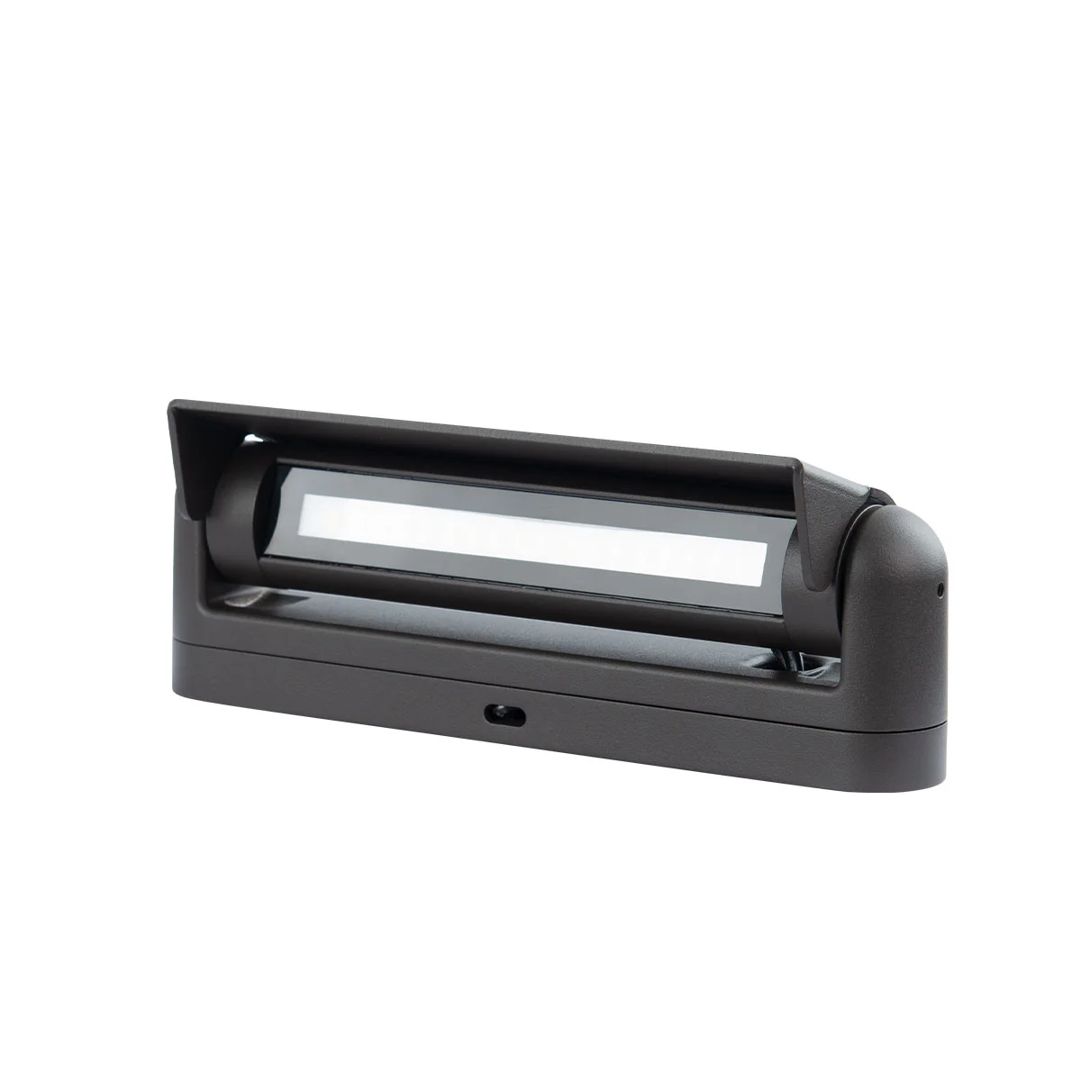 Linear LED Landscape Linear Path Light in Black on Aluminum