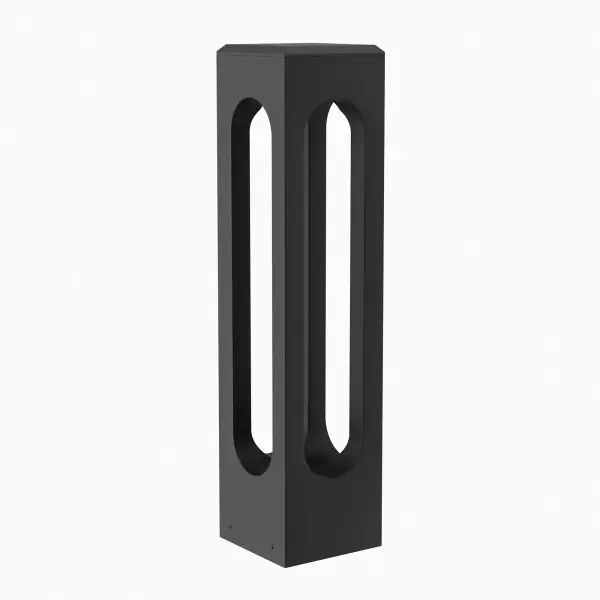 A solid pathway bollard light with a nice contemporary design.  Available in 3 finishes black, bronze, granite, made from solid die-cast corrosion resistant aluminum alloy, the 12V Passage Bollard Light stands strong against tough environments, including protection from powerful water jets.