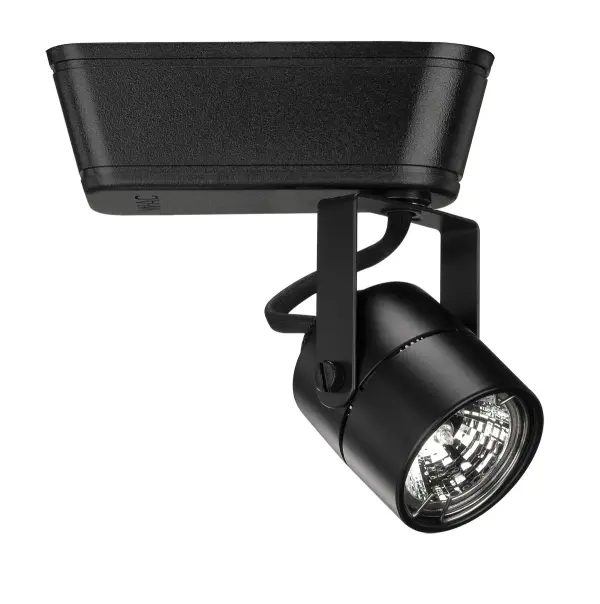 Low Voltage track fixture offered in a wide variety of styles and finishes for a multitude of lighting applications in residential, retail, commercial and hospitality environments. Available in H, J/J2, and L style track configurations. Built-in transformer has a 1W minimum load and can be installed with an LED lamp. Collection: 809 Sub-Brand: WAC Limited Finish: Black Notes: Ht-809 Low Voltage Track Head 50W In Black For L Track Width: 4.50" Height: 6.00" Length: 3.00" Weight: 0.68 lb Extension from Wall: 3.00" Number of Bulbs: 1 Maximum Wattage: 50.00 W Bulb Type: MR16 Bulb Base: GY5.3 Light Source: Halogen Dimmable Voltage: 120.00 V Material: Die-cast aluminum Country of Origin: China Safety Listing: UL, cUL Safety Rating: UL, cUL Manufacturer Warranty: 5 Year Functional, 2 Year Finish Parts Diagram