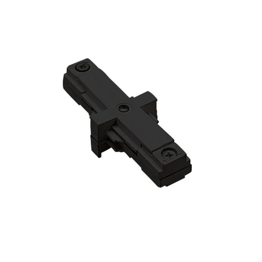 J Track Track Connector in Black