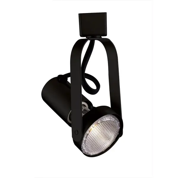 Line Voltage luminaires offer a large assortment of styles, finishes and features for residential, retail, commercial and hospitality environments. Ideal for applications where a minimalist profile is desired, achieve the sleek look of MR16 fixtures without the need for a bulky transformer. Track Fixture is available in H, J/J2, and L track configurations. Order according to track layout specifications. Fixture can accommodate an LED lamp. Collection: 763 Sub-Brand: WAC Limited Finish: Black Notes: Tk-763 Line Voltage Track Head In Black For L Track Width: 3.75" Height: 7.19" Length: 4.75" Weight: 0.62 lb Extension from Wall: 4.75" Number of Bulbs: 1 Maximum Wattage: 50.00 W Bulb Type: PAR20 Bulb Base: PAR20 Light Source: Incandescent or LED Dimmable Voltage: 120.00 V Material: Formed metal with polycarbonate Country of Origin: China Safety Listing: ETL, cETL Safety Rating: UL, cUL LED Manufacturer Warranty: 5 Year Functional, 2 Year Finish Parts Diagram