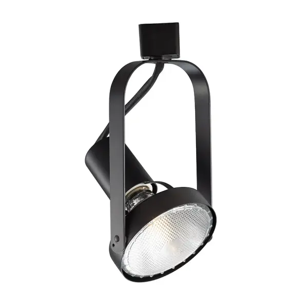 Line Voltage luminaires offer a large assortment of styles, finishes and features for residential, retail, commercial and hospitality environments. Ideal for applications where a minimalist profile is desired, achieve the sleek look of MR16 fixtures without the need for a bulky transformer. Track Fixture is available in H, J/J2, and L track configurations. Order according to track layout specifications. Fixture can accommodate an LED lamp. Collection: 764 Sub-Brand: WAC Limited Finish: Black Notes: Tk-764 Line Voltage Track Head In Black For L Track Width: 4.00" Height: 9.63" Length: 5.00" Weight: 0.68 lb Extension from Wall: 5.00" Number of Bulbs: 1 Maximum Wattage: 50.00 W Bulb Type: PAR30 Bulb Base: PAR30 Light Source: Incandescent or LED Dimmable Voltage: 120.00 V Material: Formed metal with polycarbonate Country of Origin: China Safety Listing: ETL, cETL Safety Rating: UL, cUL LED Manufacturer Warranty: 5 Year Functional, 2 Year Finish Parts Diagram