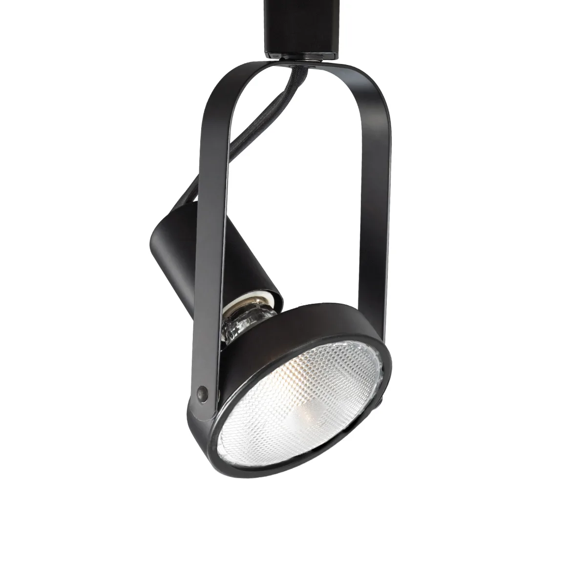 765 One Light Track Head in Black