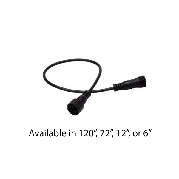 Connector accessories for WAC Lighting InvisiLED® 24V Outdoor RGB Tape Light.