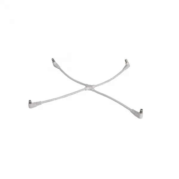 Connectors for WAC Lighting Line™, LINE™ 2.0, and Straight Edge under cabinet fixtures. I-connectors are used to join two fixtures for a seamless end to end connection. Joiner cables are used to join one fixture to another on a single power source, available in four sizes, 6", 12", 24", and 36". Use an SL-IF custom extender to create longer runs of joiner cables. Y and X connectors are used to create three-way and four-way connections. 144" extension cable is used to supply power to fixture from a far power supply.