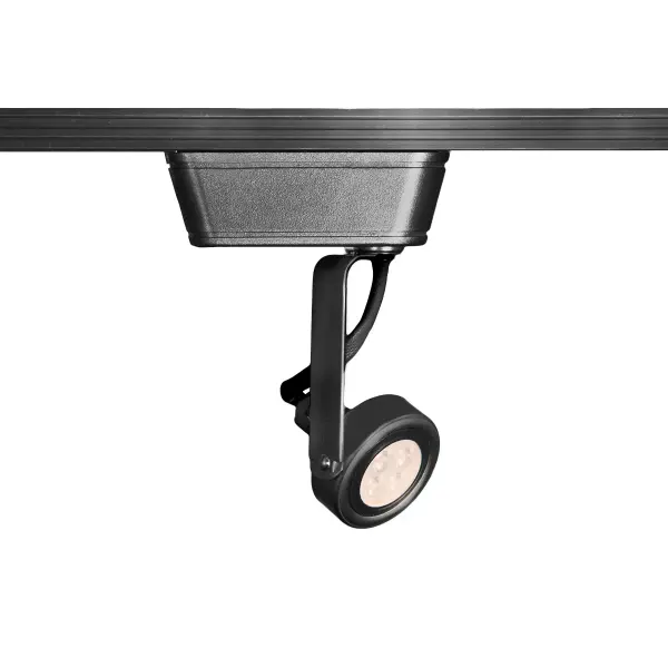 Low Voltage track fixture offered in a wide variety of styles and finishes for a multitude of lighting applications in residential, retail, commercial and hospitality environments. Available in H, J/J2, and L style track configurations. Built-in transformer has a 1W minimum load and can be installed with an LED lamp.