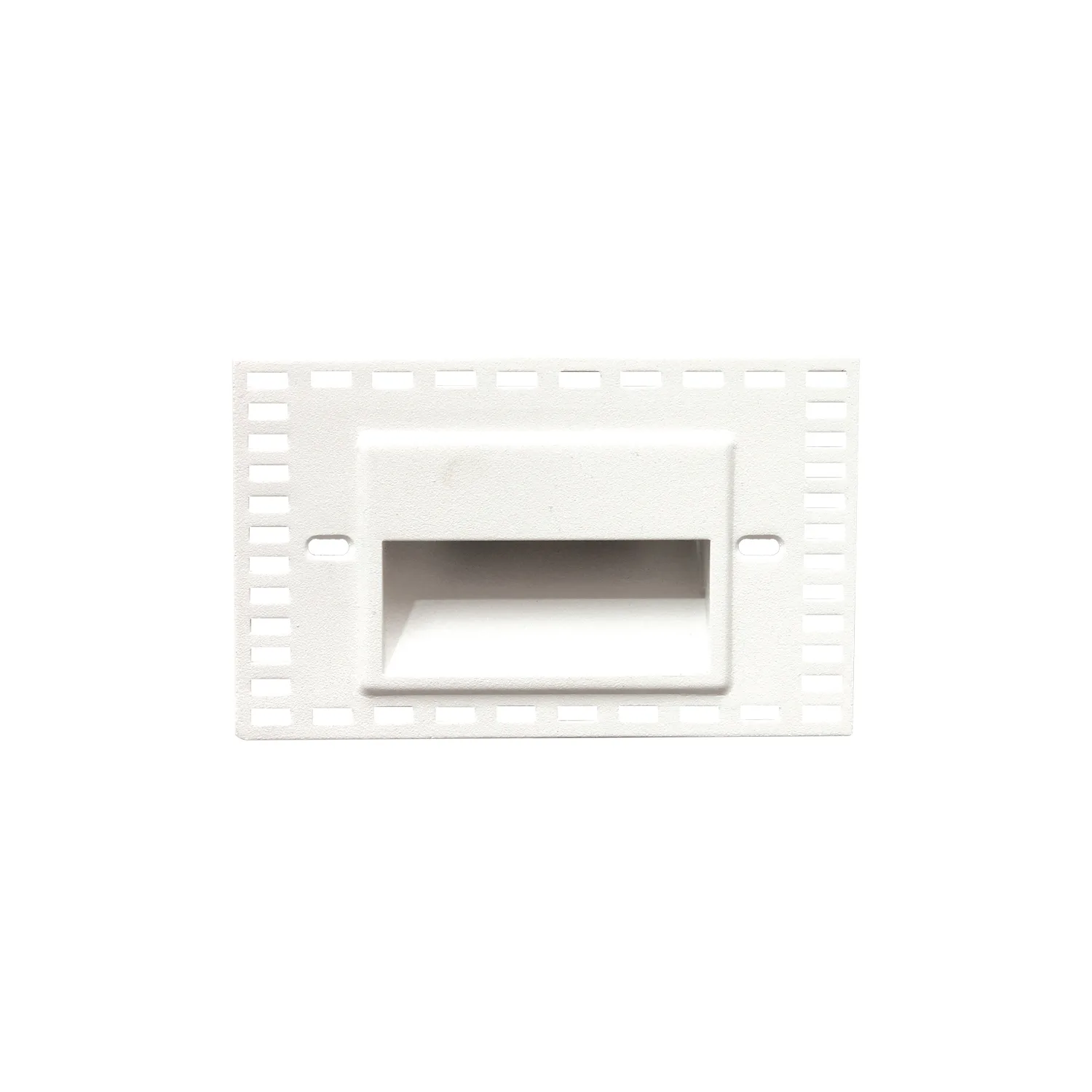 Led100 LED Step and Wall Light in White on Aluminum