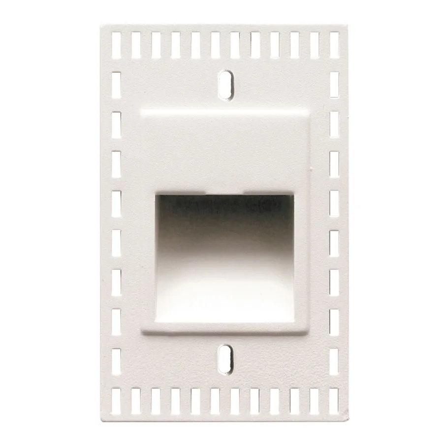 Led200 LED Step and Wall Light in White on Aluminum