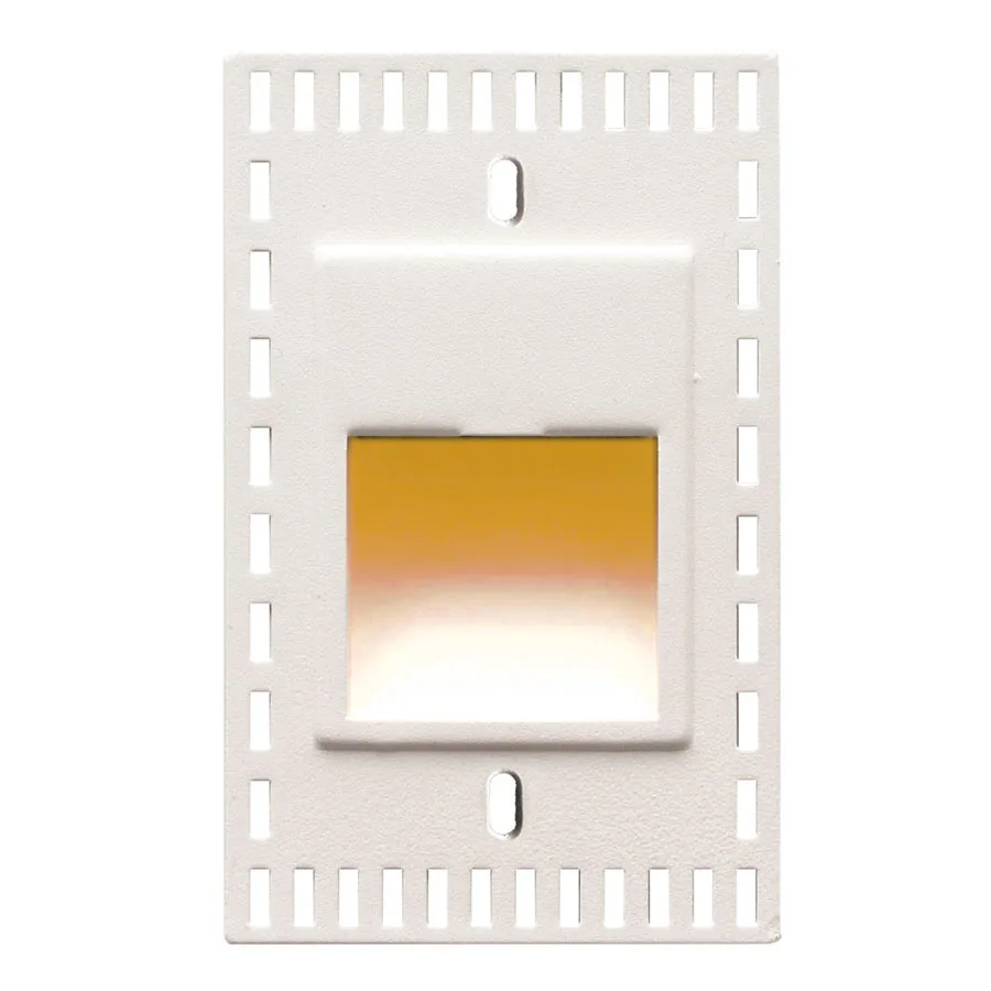 Led200 LED Step and Wall Light in White on Aluminum