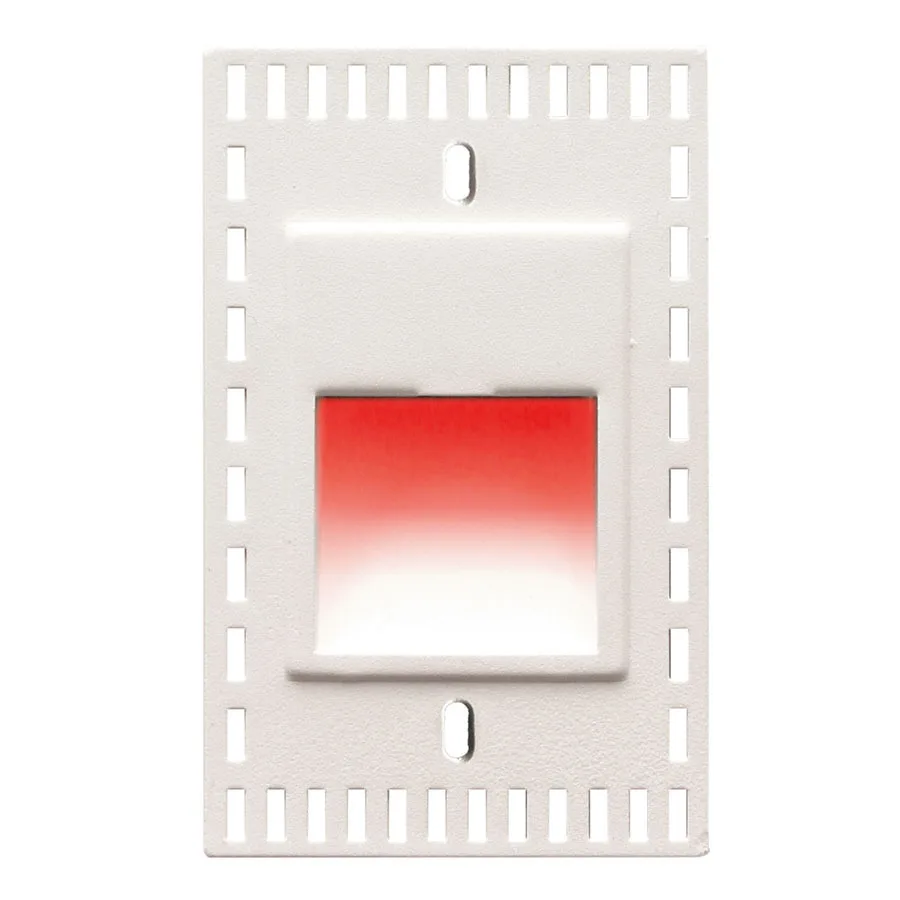 Led200 LED Step and Wall Light in White on Aluminum