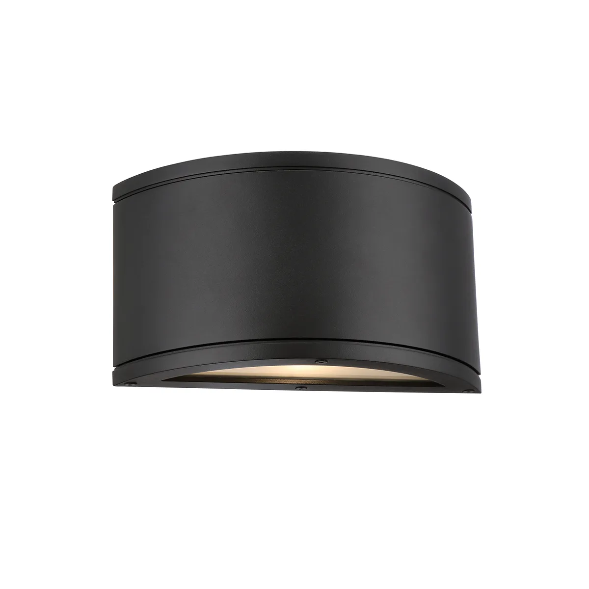 Tube LED Wall Light in Black
