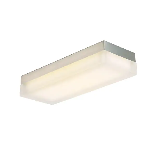 Versatile, clean cut luminaire with crisp angles. Optimal ambient lighting complements nearly any room design.