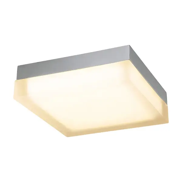 Versatile, clean cut luminaire with crisp angles. Optimal ambient lighting complements nearly any room design.
