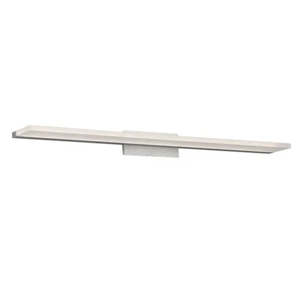 Designed to fit into today's distinctive bathrooms. Level features a sleek acrylic shade and a rich finish. Sure to enhance a variety of transitional bathrooms and powder rooms with a clean look and balanced, consistent illumination.