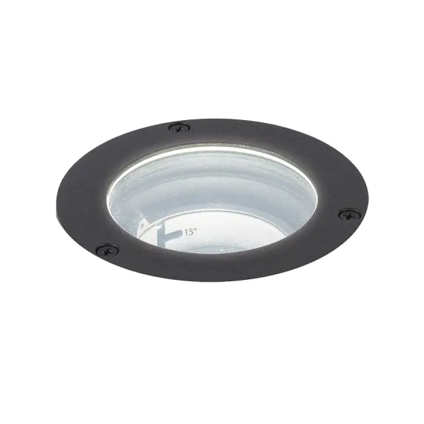 Simplicity meets function and durability with this ground breaking patented WAC Landscape Lighting Accent Light. One fixture fits all applications, eliminating the need to choose from dozens of varying beam angles and light outputs found in traditional landscape fixtures. A quick and simple twist of the fixture at indexed intervals allows continuous adjustment of the beam angle to perform the consolidated task of dozens of comparable landscape lights. Factory sealed water tight and IP66 Rated for protection against high-pressure water jets and outdoor elements. Available in a bronze finish with an aluminum construction or with a solid brass construction. Brass may provide enhanced protection against corrosive elements found in coastal/marine environments. Collection: 5031 Sub-Brand: Landscape Finish: Bronze on Aluminum Notes: LED 12V 3In Inground Adjustable Beam And Output 2700K Warm White In Bronze Width: 4.63" Height: 6.25" Length: 4.63" Weight: 3.31 lb Extension from Wall: 4.63" Bulbs Included Number of Bulbs: 1 Maximum Wattage: 12.00 W Bulb Type: Module Bulb Base: LED Module Light Source: LED Light Output: 505.00 lm Delivered Lumens: 505.00 lm Color Temperature: 2700 K CRI: 85 Dimmable Beam Spread: 60.00° Rated Average Life: 55000 Voltage: 9.00 V Material: Corrosion resistant aluminum alloy Country of Origin: Thailand Safety Listing: UL, cUL Safety Rating: UL, cUL LED Manufacturer Warranty: 10 Year Functional, 2 Year Finish Instructions Parts Diagram