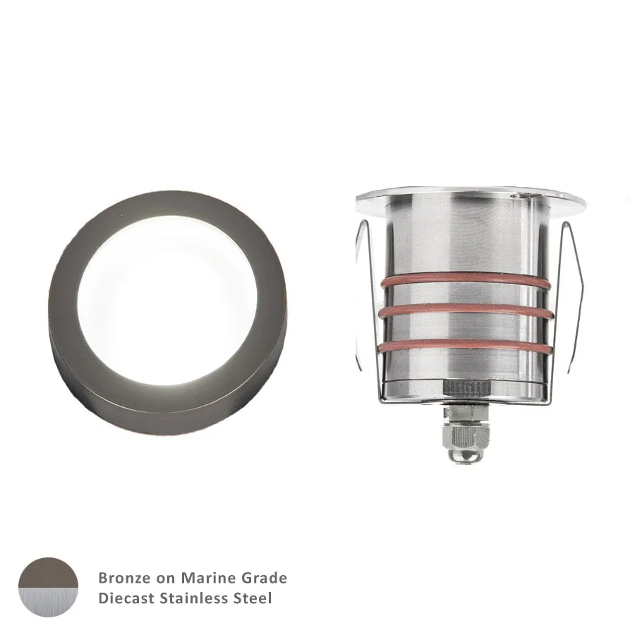 2011 LED Indicator Light in Bronze Stainless Steel