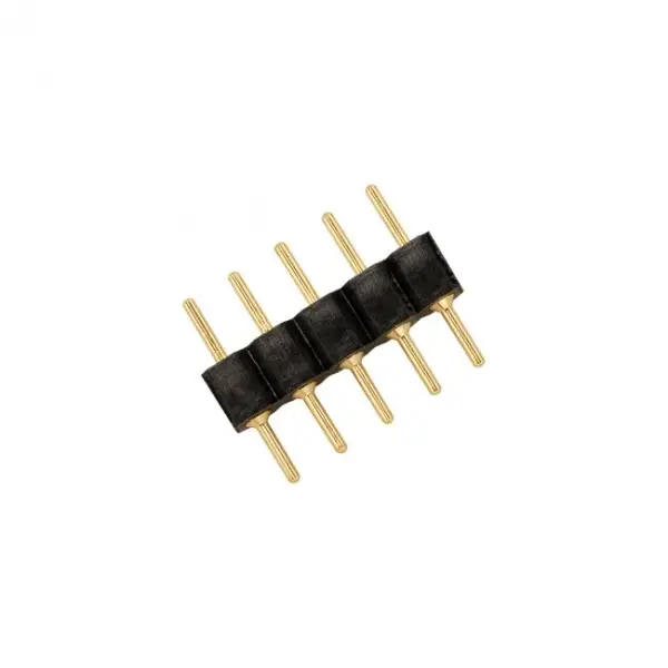 Connectors and accessories for WAC Lighting InvisiLED 24V Tape Light including LITE, PRO, PRO II, PRO III, and RGB Color Changing Task & Cove Tape Light. Collection: Invisiled Sub-Brand: WAC Lighting Finish: Black Notes: Male To Male 5-Pin Connector For Invisiled 24V Tape Light (Pack Of 50) Width: 0.53" Height: 0.13" Length: 0.75" Weight: 0.02 lb Extension from Wall: 0.75" Voltage: 24.00 V Material: Wire Country of Origin: China Safety Listing: UL, cUL Safety Rating: UL, cUL Manufacturer Warranty: 5 Year Functional, 2 Year Finish Parts Diagram