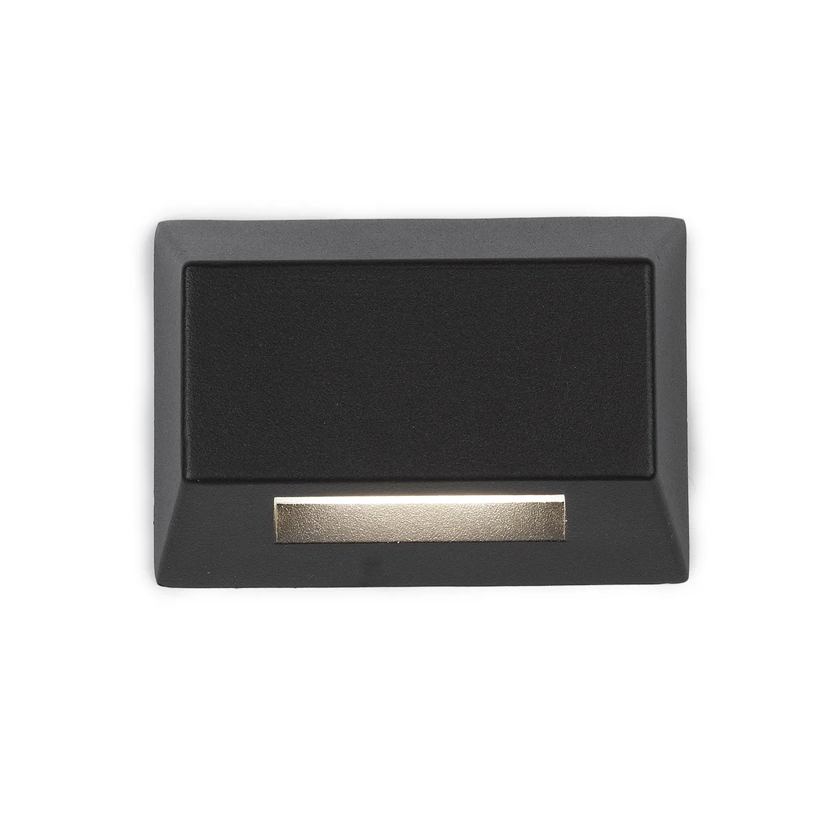 3031 LED Deck and Patio Light in Black on Aluminum