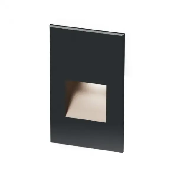 LEDme 12V deck and patio lights available in 3000K soft white or 2700K warm white and in round, triangle, and rectangular shapes that can conveniently tap into a 12V landscape lighting system. Factory sealed and IP66 Rated for Wet Locations. Aluminum and brass quality construction is available for enhanced protection in coastal or marine grade environments. Magnetic Power supply is required. Collection: 4021 Sub-Brand: Landscape Finish: Black on Aluminum Notes: Ledme 12V Vertical Step And Wall Light 3000K Soft White In Black Width: 5.00" Height: 1.50" Length: 3.00" Weight: 0.33 lb Extension from Wall: 3.00" Bulbs Included Number of Bulbs: 1 Maximum Wattage: 2.00 W Bulb Type: Module Bulb Base: LED Module Light Source: LED Light Output: 38.00 lm Delivered Lumens: 17.00 lm Color Temperature: 3000 K CRI: 90 Dimmable Beam Spread: 50.00° Rated Average Life: 60000 Voltage: 9.00 V Material: Corrosion resistant aluminum alloy Country of Origin: China Safety Listing: UL, cUL Safety Rating: UL, cUL LED Manufacturer Warranty: 10 Year Parts Diagram