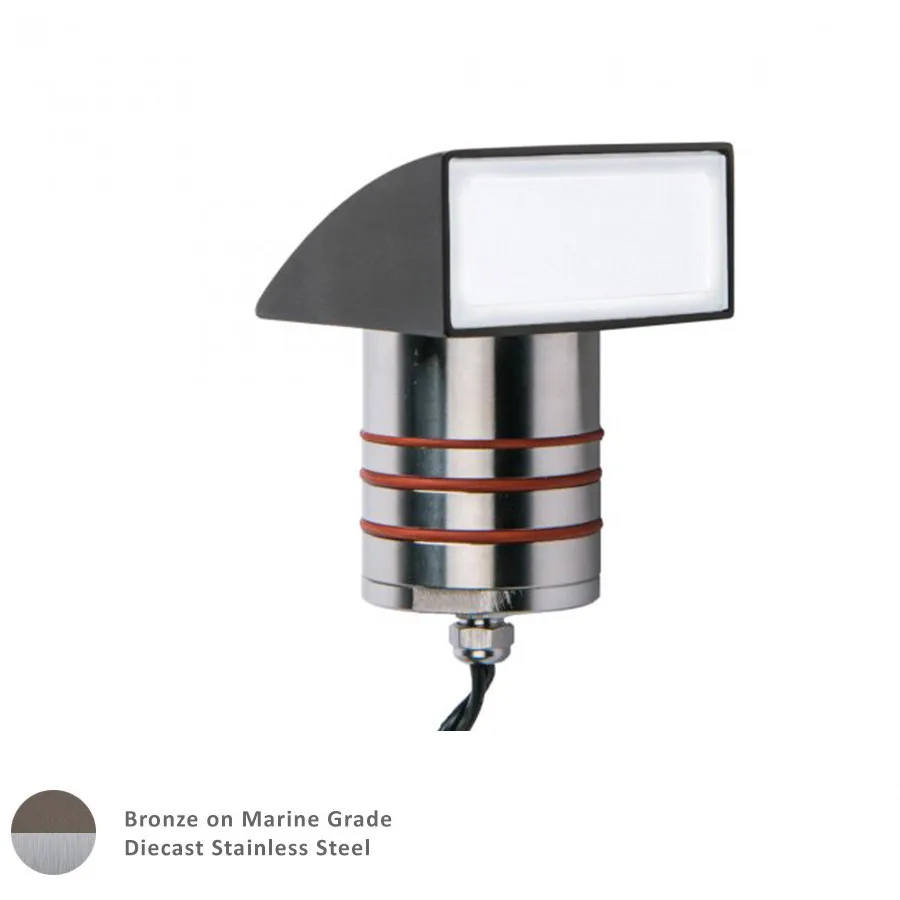 2081 LED Indicator Light in Bronze Stainless Steel