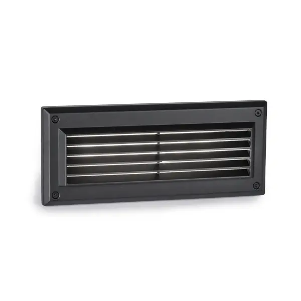 Designed for integration into brick walls or vertical risers. The energy-efficient Endurance™ LED Brick Light features a die-cast aluminum housing and integrated LED light engine with a heat resistant opal glass diffuser for a glare-free even spread of light, making outdoor areas safer and more secure.