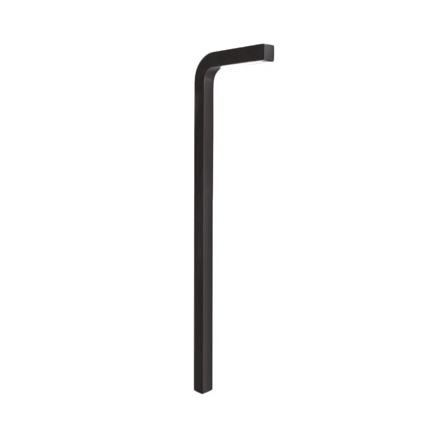 Balance LED Path Light in Black on Aluminum