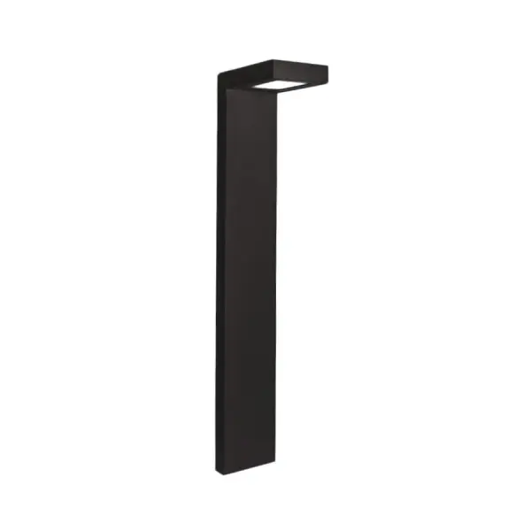 A solid pathway light with a sleek, linear design. The Ledge LED Linear Path Light blends effortlessly into your exterior space. Made from solid die-cast corrosion resistant aluminum alloy, the Ledge LED Linear Path Light stands strong against tough environments, including protection from powerful water jets. The Landscape Lighting LED Linear Path Light projects soft, even illumination and is rated for 60,000 hours of life. Collection: Ledge Sub-Brand: Landscape Finish: Black on Aluminum Notes: Ledge LED 12V Path Light 3000K In Black Width: 3.50" Height: 23.00" Length: 5.50" Weight: 2.98 lb Extension from Wall: 5.50" Bulbs Included Number of Bulbs: 1 Maximum Wattage: 3.00 W Bulb Type: Module Bulb Base: LED Module Light Source: LED Light Output: 130.00 lm Delivered Lumens: 105.00 lm Color Temperature: 3000 K CRI: 85 Dimmable Rated Average Life: 60000 Voltage: 9.00 V Material: Solid die-cast corrosion resistant aluminum Country of Origin: China Safety Listing: UL, cUL Safety Rating: UL, cUL LED Manufacturer Warranty: 5 Year Functional, 2 Year Finish Parts Diagram