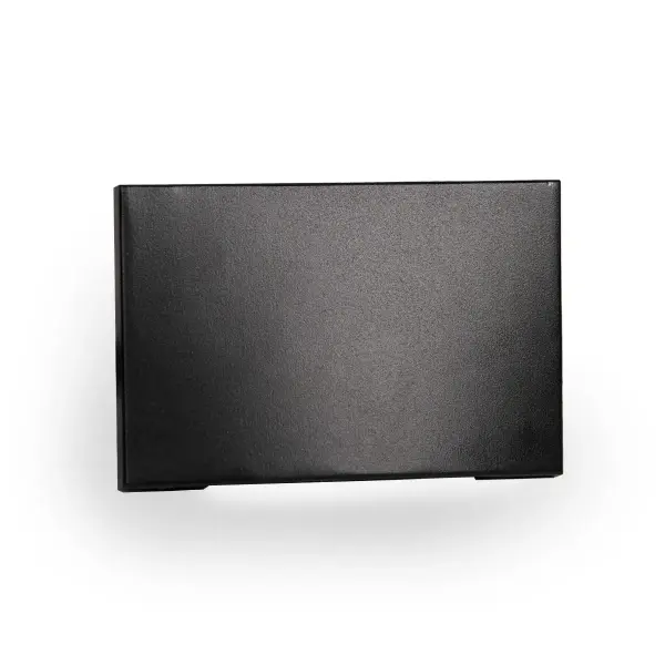 WAC Lighting Step and Wall Lights are designed to seamlessly blend into any architecture featuring a sleek interchangeable magnetic faceplate with no visible hardware. These luminaires offer enhanced energy-efficient functionality and optimized light output to adequately illuminate stairs, walls and walkways with little or no glare. Light engine is IP66 sealed for both indoor and outdoor applications. Collection: Ledme Step And Wall Lights Sub-Brand: WAC Limited Finish: Black on Aluminum Notes: LED Horizontal Scoop Step And Wall Light 277V 3000K In Black Width: 5.00" Height: 3.13" Length: 1.75" Weight: 0.44 lb Extension from Wall: 1.75" Bulbs Included Number of Bulbs: 1 Maximum Wattage: 3.00 W Bulb Type: Module Bulb Base: LED Module Light Source: LED Light Output: 68.00 lm Delivered Lumens: 4.00 lm Color Temperature: 3000 K CRI: 90 Dimmable Rated Average Life: 50000 Voltage: 277.00 V Material: Die-cast corrosion resistant aluminum alloy Country of Origin: China Safety Listing: ETL, cETL Safety Rating: ETL, cETL ADA LED Manufacturer Warranty: 5 Year Functional, 2 Year Finish Parts Diagram