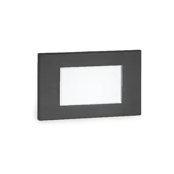 WAC Lighting Step and Wall Lights are designed to seamlessly blend into any architecture featuring a sleek interchangeable magnetic faceplate with no visible hardware. These luminaires offer enhanced energy-efficient functionality and optimized light output to adequately illuminate stairs, walls and walkways with little or no glare. Light engine is IP66 sealed for both indoor and outdoor applications. Collection: Ledme Step And Wall Lights Sub-Brand: WAC Limited Finish: Black on Aluminum Notes: LED Diffused Step And Wall Light 277V 3000K In Black Width: 5.00" Height: 3.13" Length: 1.50" Weight: 0.44 lb Extension from Wall: 1.50" Bulbs Included Number of Bulbs: 1 Maximum Wattage: 3.00 W Bulb Type: Module Bulb Base: LED Module Light Source: LED Light Output: 68.00 lm Delivered Lumens: 40.00 lm Color Temperature: 3000 K CRI: 90 Dimmable Rated Average Life: 50000 Voltage: 277.00 V Material: Die-cast corrosion resistant aluminum alloy Country of Origin: China Safety Listing: ETL, cETL Safety Rating: ETL, cETL ADA LED Manufacturer Warranty: 5 Year Functional, 2 Year Finish Parts Diagram