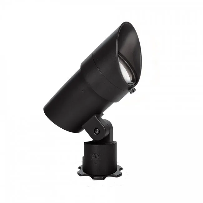5111 LED Landscape Accent Light in Black on Aluminum
