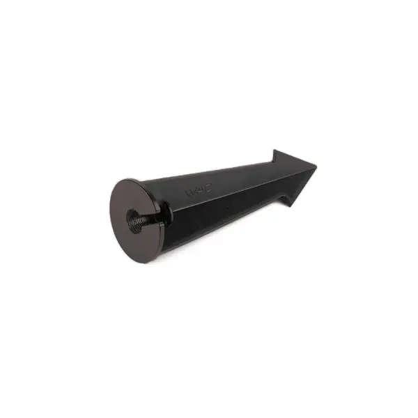PVC ground mounting stake (low voltage only) to be used with WAC Landscape Lighting Accent, Flood, and Path lights.  Threaded base for simple install, long for secure mounting.