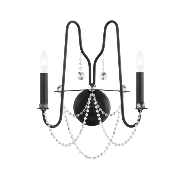 With a visual lightness that is seemingly impossible for its volume, Esmery is a fanciful creation. Glittering crystal garlands encircle its simple Early Electric style framework to achieve this featherweight Schonbek.