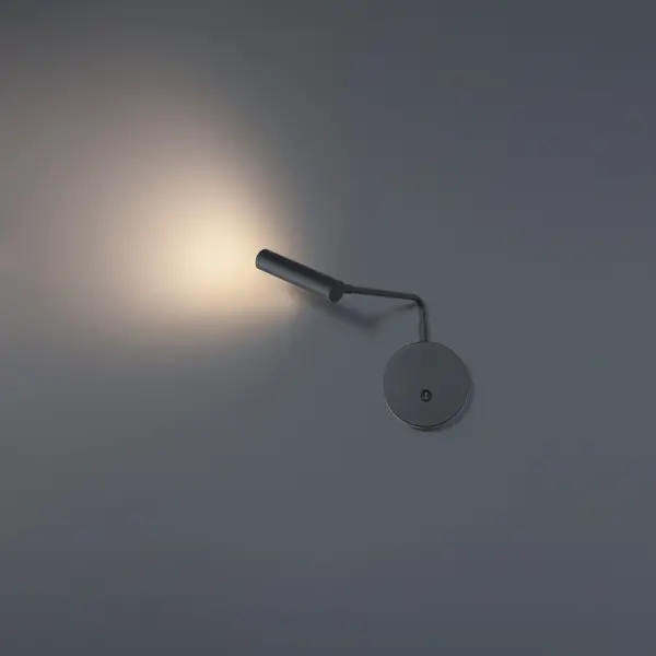 Adjustable task lighting at your fingertips, on the wall or at your bedside. Perfect for reading with a 180° rotatable arm, 90° vertical tilt and a 350° rotatable lamp.