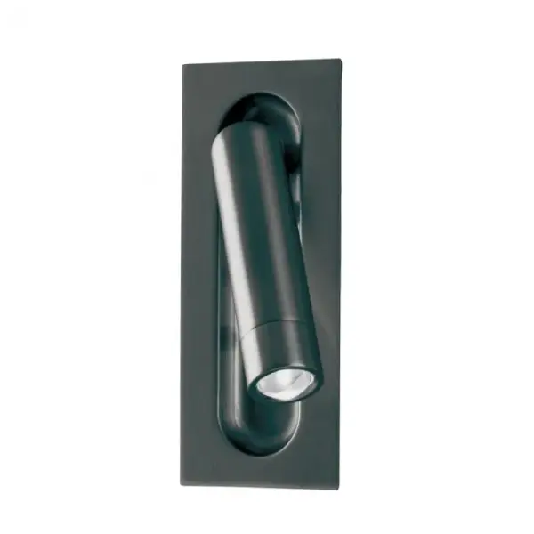 This wall light features a wide pivotable arm, integral driver and convenient fingertip touch dimming.