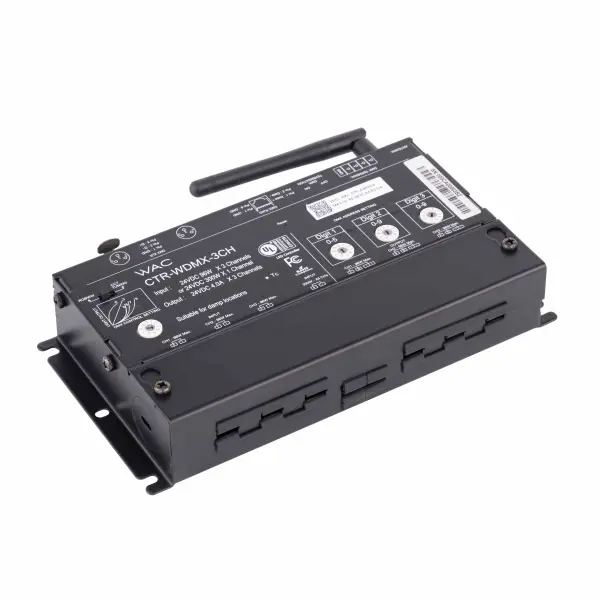 Professional wireless DMX LED Controller that deliver precise RGBWW/Tunable White control to InvisiLED and Pixels products