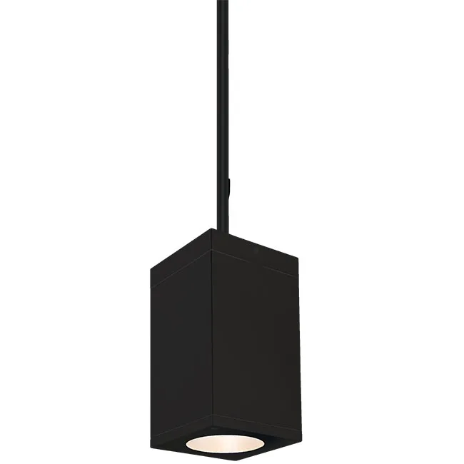 Cube Arch LED Pendant in Black