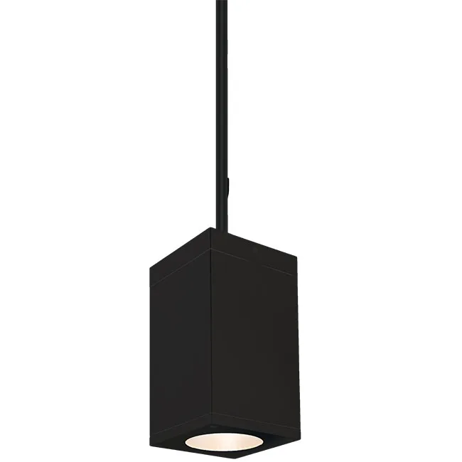 Cube Arch LED Pendant in Black