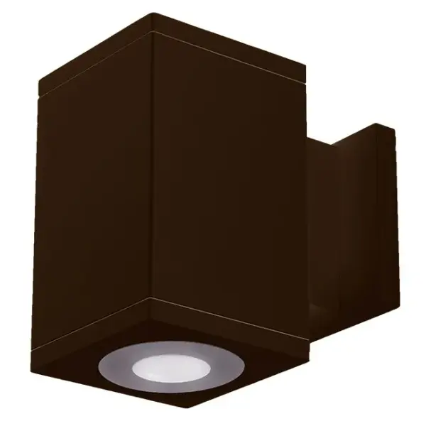 The latest energy-efficient LED technology in an appealing cubical profile delivers accent and wall wash lighting. Comes in various light distribution and beam angle options. Collection: Cube Arch Sub-Brand: WAC Lighting Finish: Black Notes: Cube Architectural 5.5" LED Wall Mount Away From Wall 3000K Flood Beam In Black Width: 5.50" Height: 9.50" Length: 8.25" Weight: 7.91 lb Extension from Wall: 8.25" Bulbs Included Number of Bulbs: 1 Maximum Wattage: 22.00 W Bulb Type: Module Bulb Base: LED Module Light Source: LED Delivered Lumens: 2110.00 lm Color Temperature: 3000 K CRI: 90 Dimmable Beam Spread: 38.00° Rated Average Life: 60000 Voltage: 120.00 V Material: Die-cast Aluminum Country of Origin: China Safety Listing: UL, cUL Safety Rating: UL, cUL LED Manufacturer Warranty: 5 Year Parts Diagram