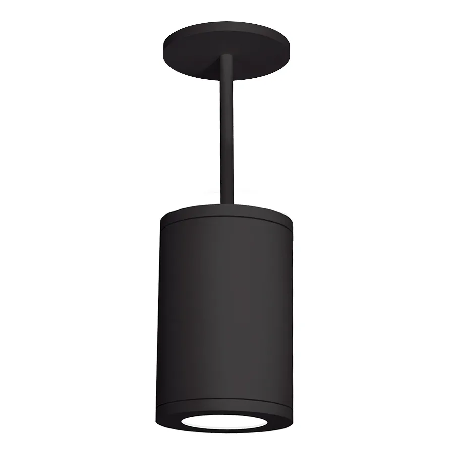 Tube Arch LED Pendant in Black