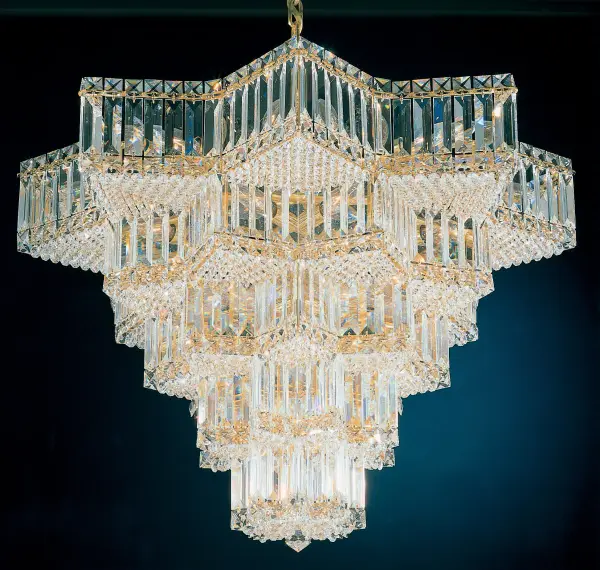 A magnificent postmodern sculpture.  Composed of a matrix of eight-point stars symbolizing the convergence of heaven and earth from Babylonian mythology, and thematic of the mosaics found throughout the Alhambra, Equinoxe speaks to the celebratory role of art in culture.
