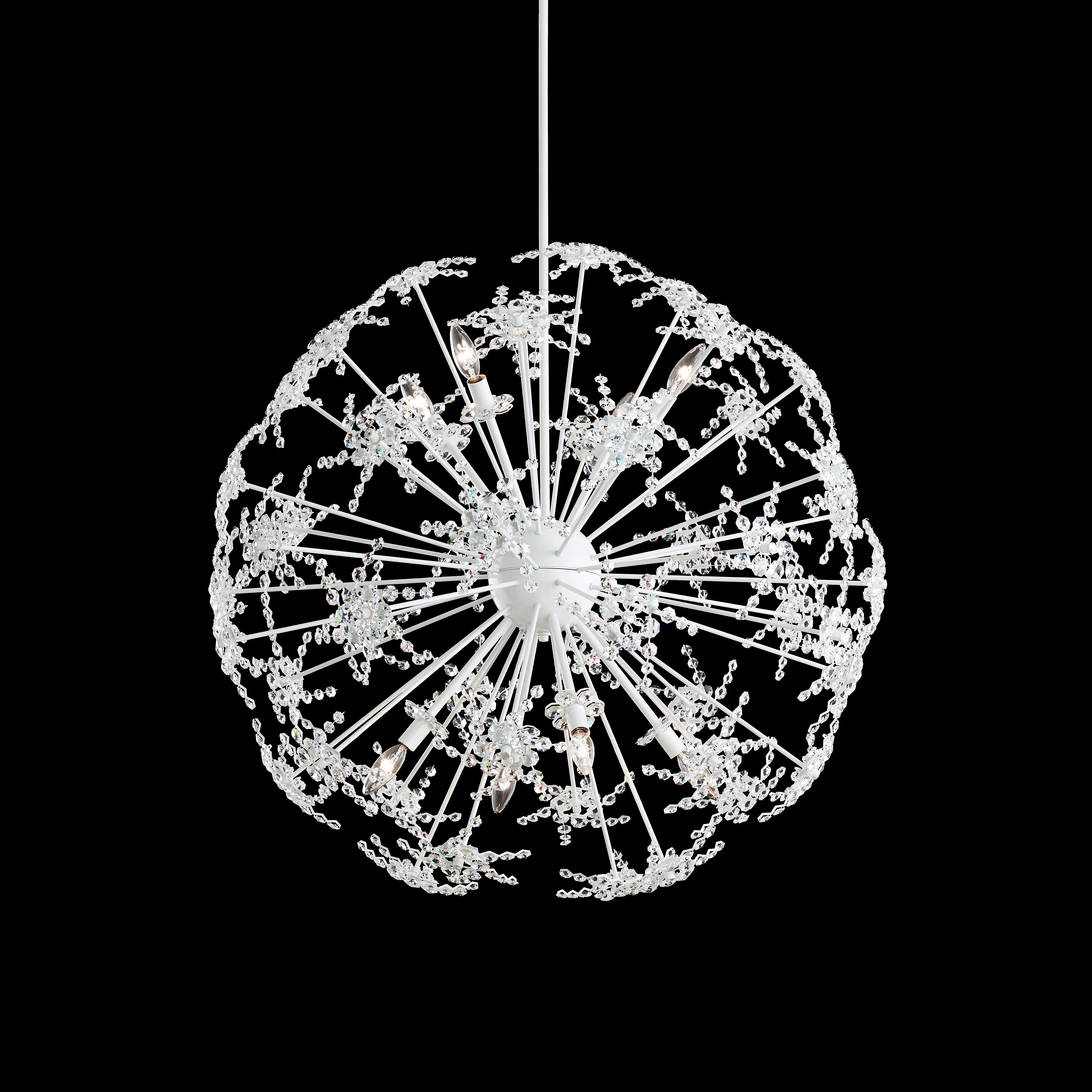 Esteracae 36IN 120V Pendant in Heirloom Gold with Radiance Crystal