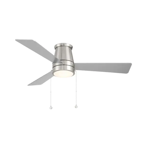 Hug from WAC LIMITED offers a Damp rated, high-value fan with three speed options and can be reversed from the housing to pull hot air up during winter months. Enhance your interiors with the gently-curved shape of this elegant fan.