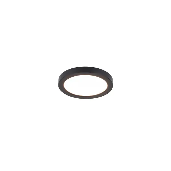 Ultra-slim flush mount that uses edge-lit technology and a translucent diffuser for uniform illumination without shadows or hotspots.
