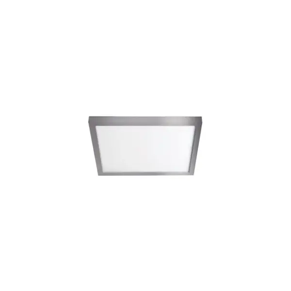 Ultra-slim flush mount that uses edge-lit technology and a translucent diffuser for uniform illumination without shadows or hotspots.