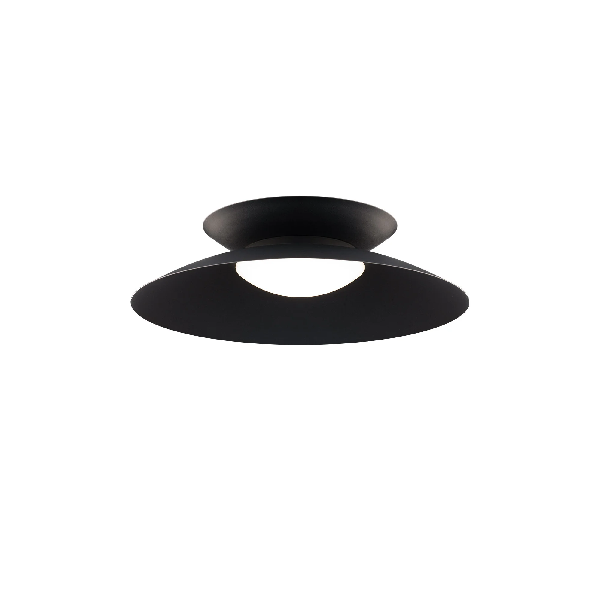 Miso LED Flush Mount in Black