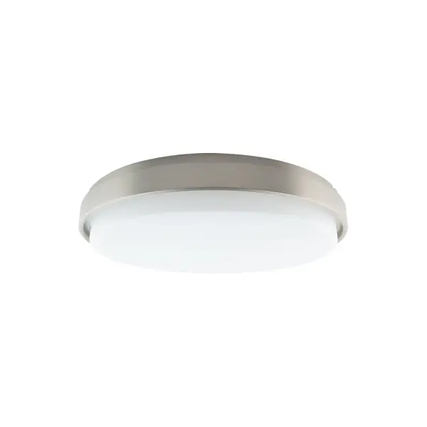 Multiple high-powered LEDs illuminate the acrylic diffuser uniformly without socket shadows which are common in conventional flush mounts.