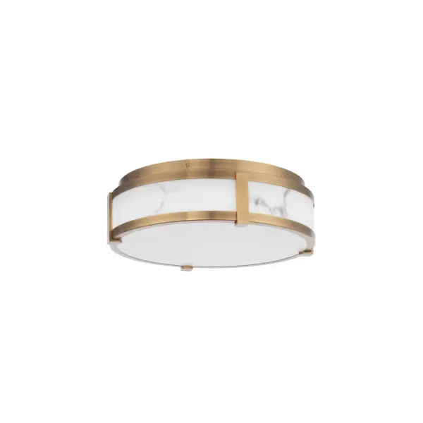 Aged brass or black aluminum, faux alabaster like real stone creates a stunning, warm and clean aesthetic and eye-catching centerpiece.